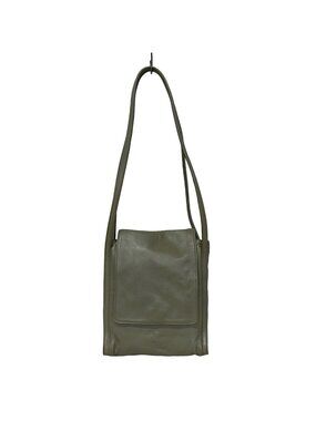 Loewe Shoulder Bag Gray Leather